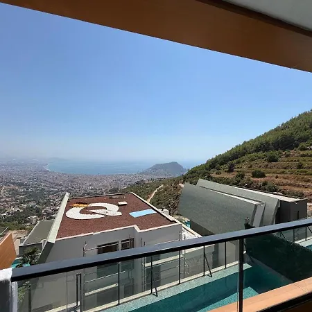 Detached With Full And Sea Views Алания